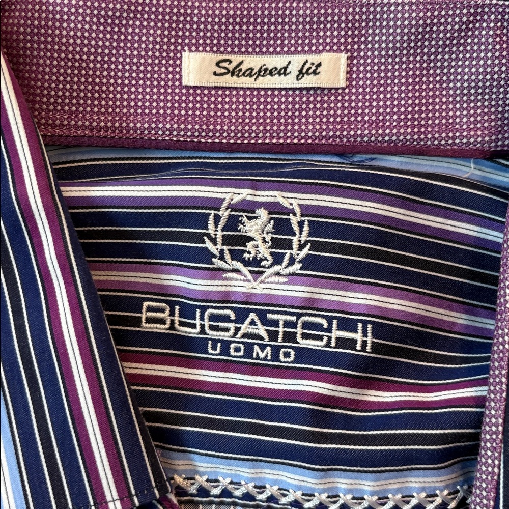 Bugatchi Multicolor Striped Shirt